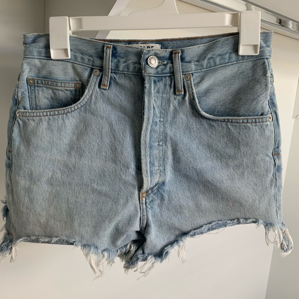 AGOLDE cut off shorts